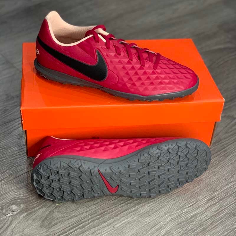 Nike Tiempo Legend 8 Club TF Play Mode - Cardinal Red/Black/Crimson Tint/White - AT6109-608